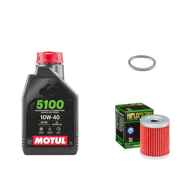 Pack Vidange Suzuki Marauder 125 - Motul 5100