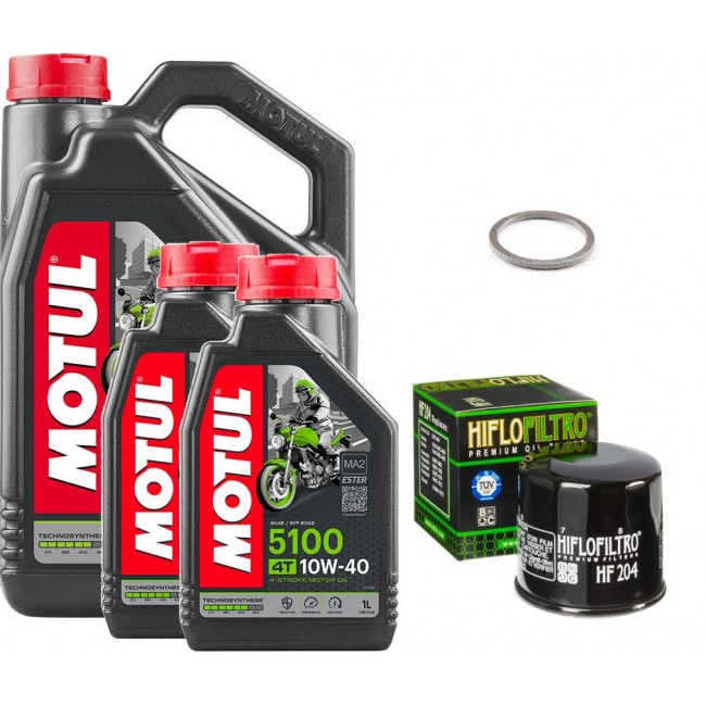 Pack Vidange Triumph ROCKET III 2004 à 2019 - Motul 5100