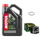 Pack Vidange Aprilia Dorsoduro 1200 - Motul 5100