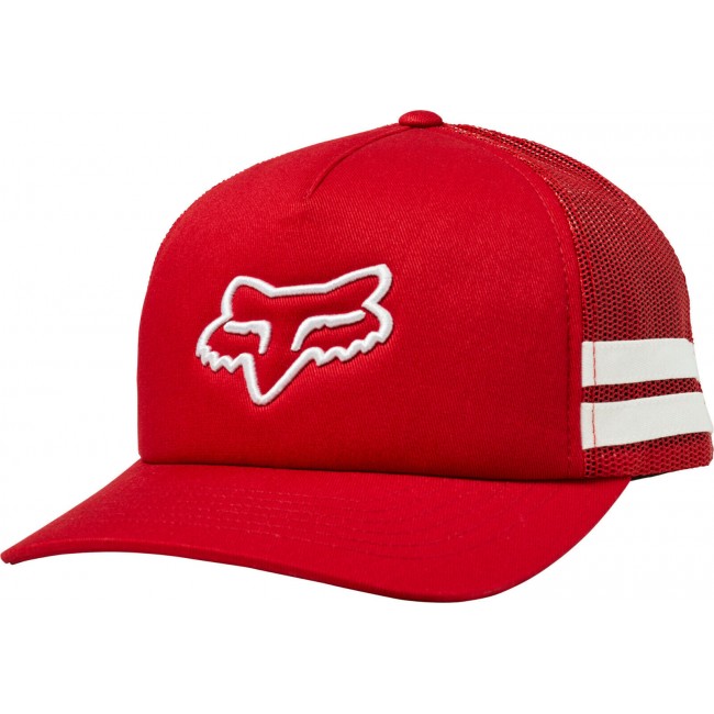 Casquette FOX RACING ROUGE/BLANC