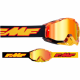 Lunettes FMF PowerBomb Spark Miroir Rouge