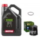 Pack Vidange Honda Gold Wind 1500 1988 à 2001 - Motul 5100