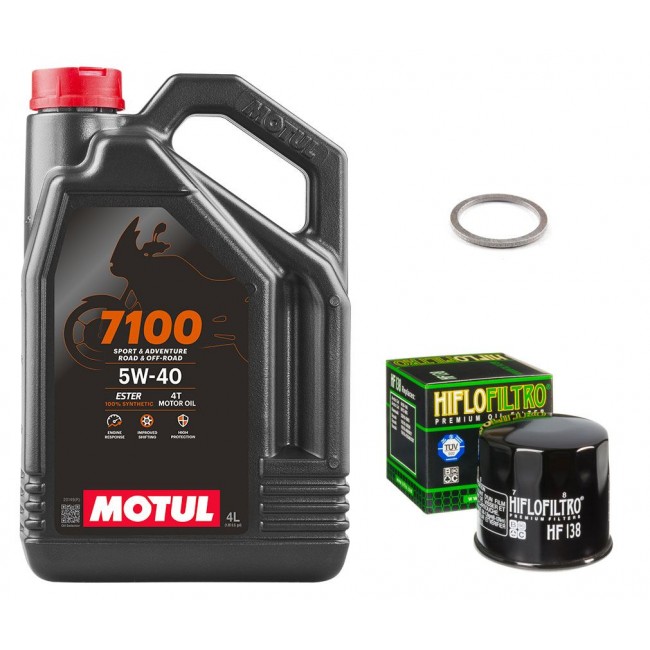 Pack Vidange Aprilia Tuono V4 1100 - Motul 7100