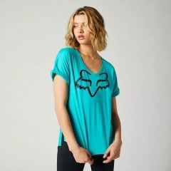 T-shirt femme Fox bleu