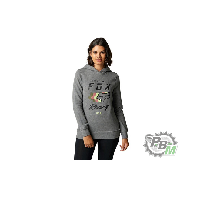 Sweat Fox femme gris