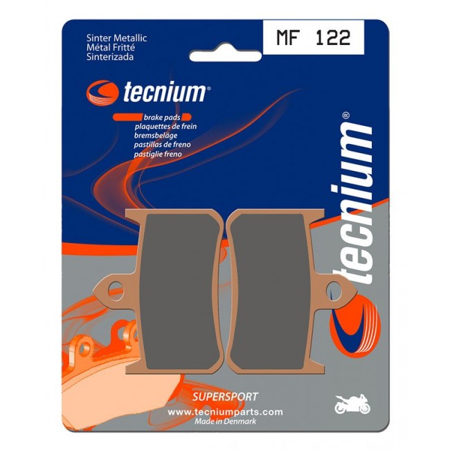 Plaquettes de frein avant Tecnium MF122