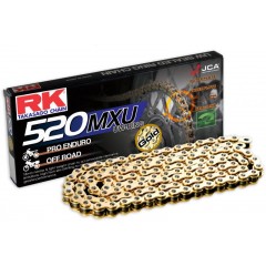 Chaine RK 520 MXU Gold - 118 maillons