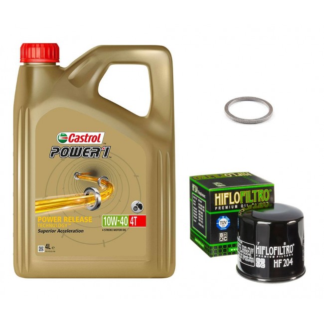 Pack Vidange Triumph 800 Tiger - Castrol Power 1