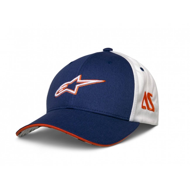 Casquette Alpinestars Bleu et Blanc