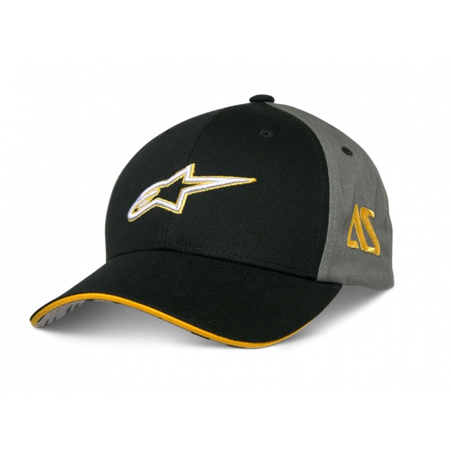 Casquette Alpinestars Multicomp Noir/ Gris/ Jaune