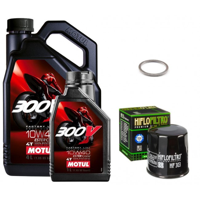 Pack Vidange Yamaha Wild Star XV 1600 - Motul 300V