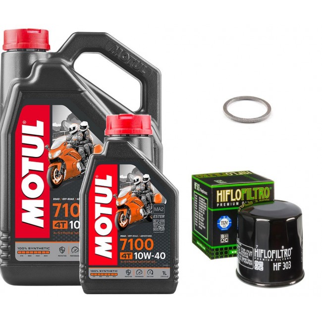 Pack Vidange Yamaha Wild Star XV 1600 - Motul 7100