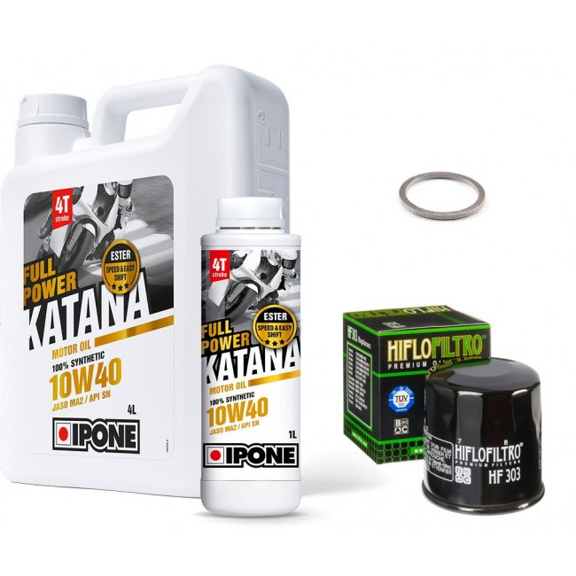 Pack Vidange Yamaha VMAX 1700 2009 à 2020 - Ipone Katana