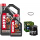 Pack Vidange Yamaha VMAX 1700 2009 à 2020 - Motul 7100