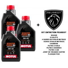 Pack entretien complet METROPOLIS - Motul Scooter Power