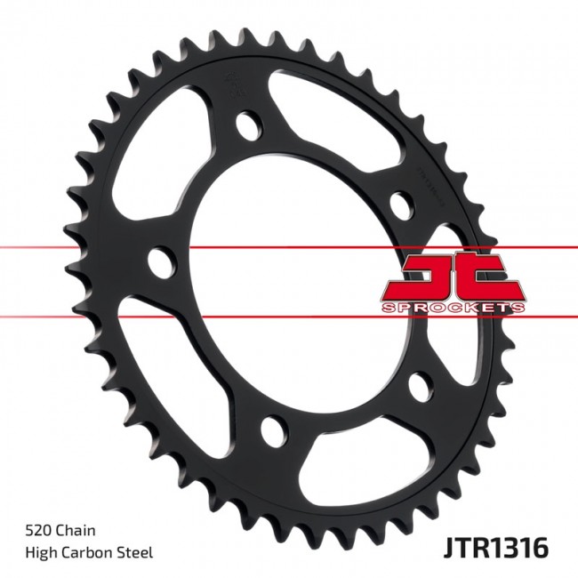 Couronne JT SPROCKETS acier standard 1316 - 520