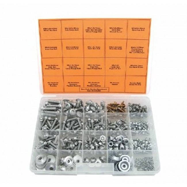 Coffret de vis BOLT type europe 336 pièces