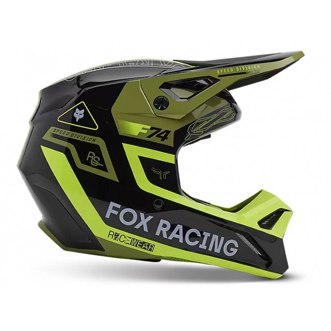 Casque V1 Race Spec Vert et Noir