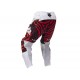 Pantalon Flexair Impression Blanc et Rouge rayer