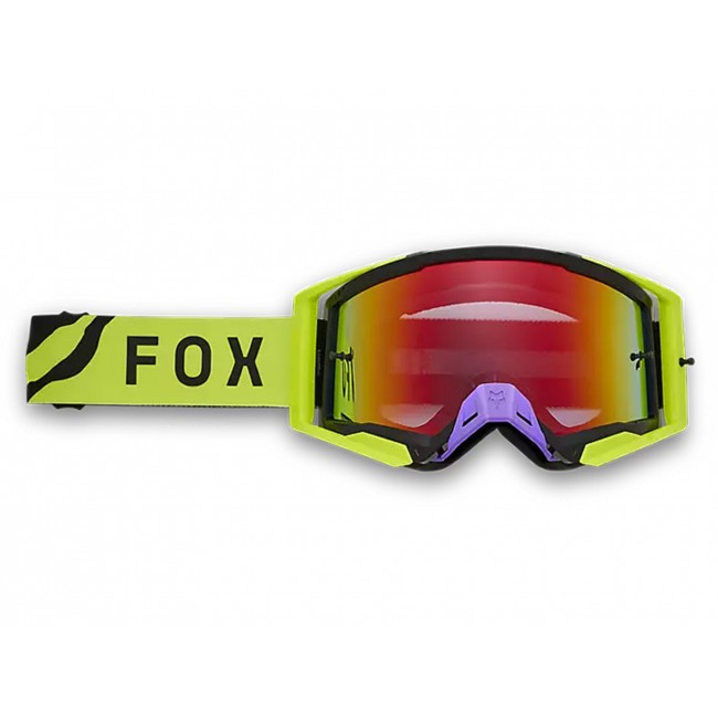 Masque Airspace Throttle — Écran Spark Fox Jaune