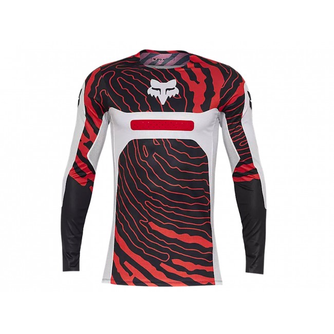 Maillot Flexair Impression Rouge Fox