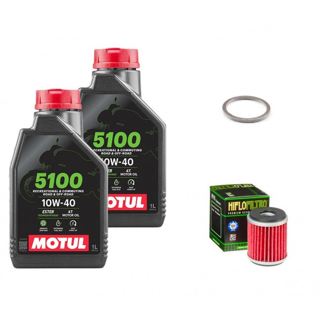 Pack Vidange Yamaha X-Max 300 - Motul 5100