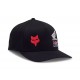 Casquette Flexfit Fox X Honda Noir