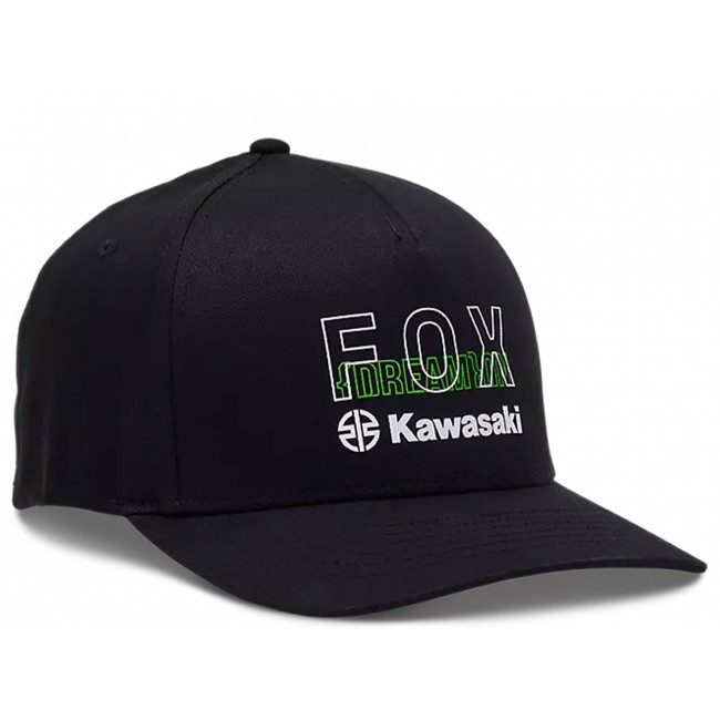 Casquette Flexfit Fox X Kawasaki