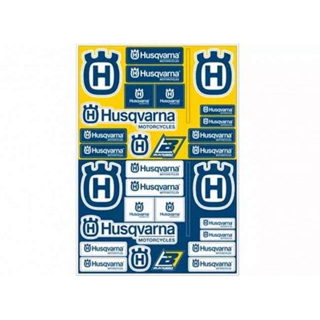 Kits de logos autocollants Husqvarna