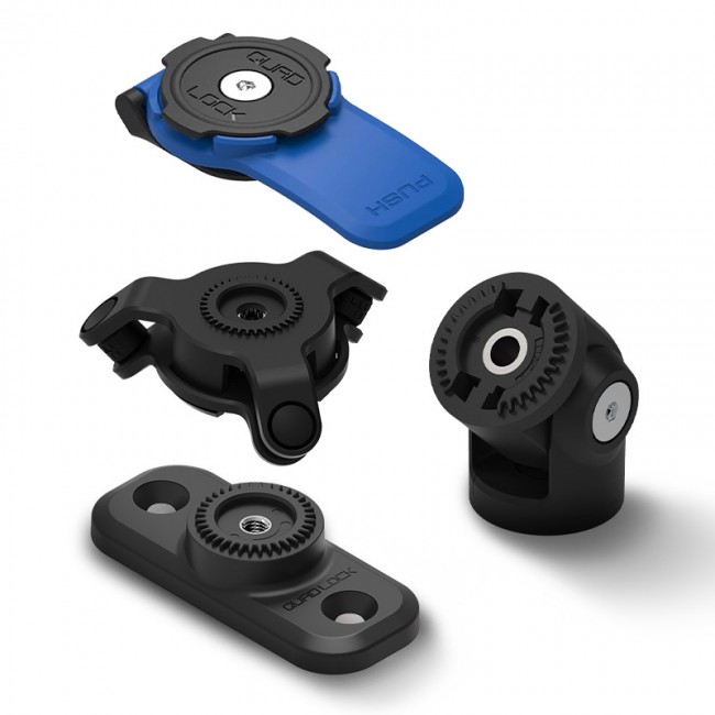 Kit de montage scooter QUAD LOCk- base/adaptateur/support + amortisseur