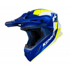 Casque Kenny Titanium Graphic Navy Neon Yellow