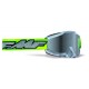 Masque FMF PowerBomb Rocket Silver Lime - Ecran Miroir Silver