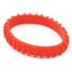 Bracelet Pneu motocross orange