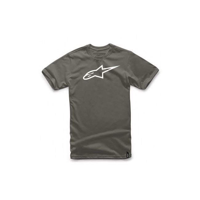 ALPINESTARS T-SHIRT AGELESS CLASSIC TEE MILITARY-WHITE