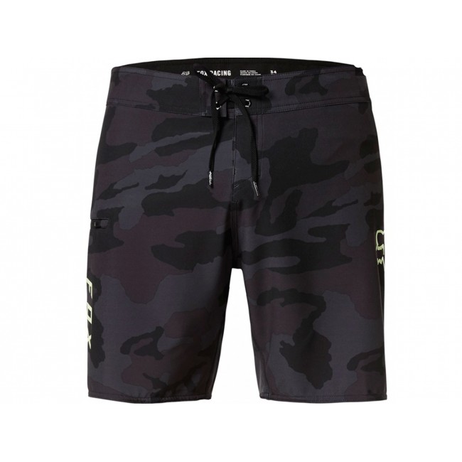 Maillot de bain fox camouflage noir homme