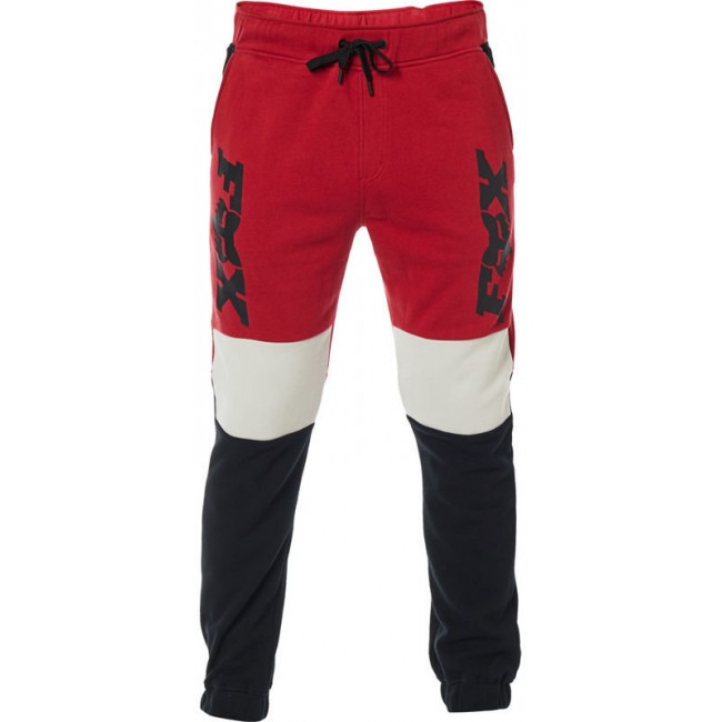 Jogging fox noir, rouge et blanc