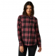 Chemise Pines Flanelle Fox rose