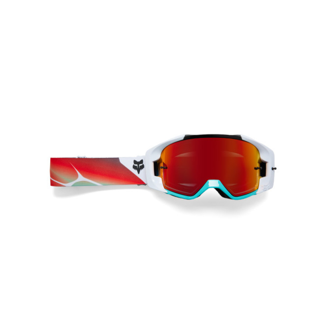 Masque cross Fox 2023 Vue Syz Spark - Rouge Blanc