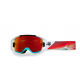 Masque cross Fox 2023 Vue Syz Spark - Rouge Blanc