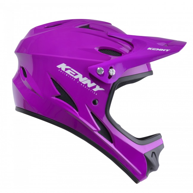 Casque downhill violet kenny BMX