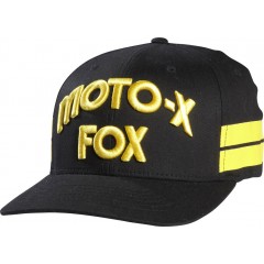 Casquette Flexfit Fox noir/jaune