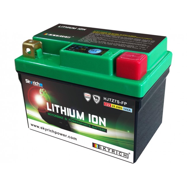 Batterie SKYRICH Lithium Ion LTZ7S / YTX7L-BS sans entretien
