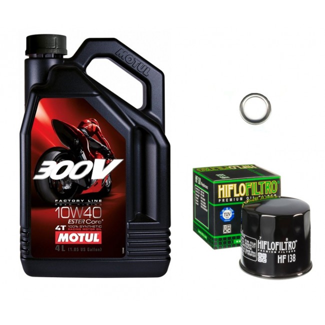 Pack Vidange Yamaha FJR1300 Motul 300V