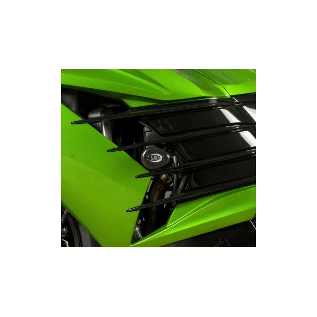 Tampons de protection R&G RACING noir Kawasaki ZZR1400