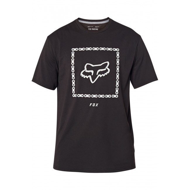 Tee Shirt Fox Missing Link Tech Noir