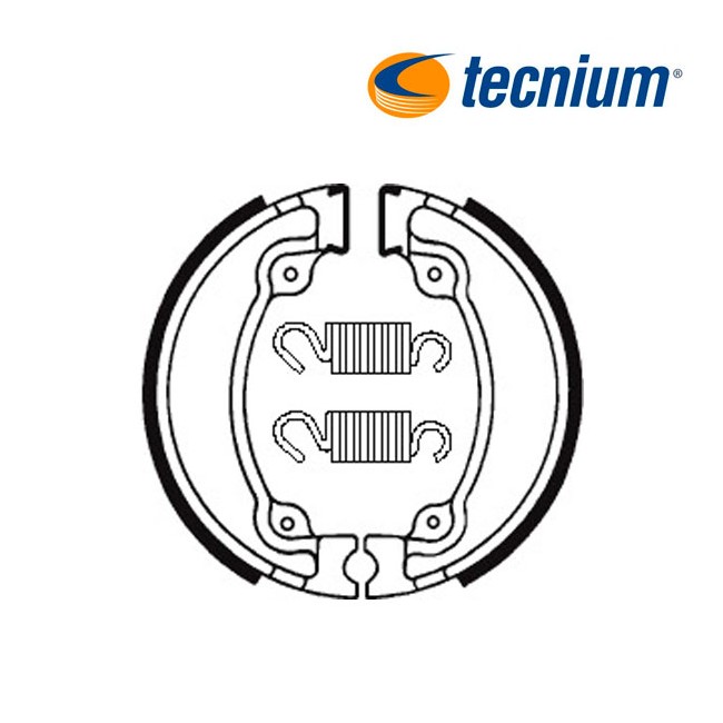 Machoires de frein TECNIUM BA026 organique