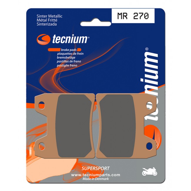 Plaquettes de frein arrière Tecnium MR270