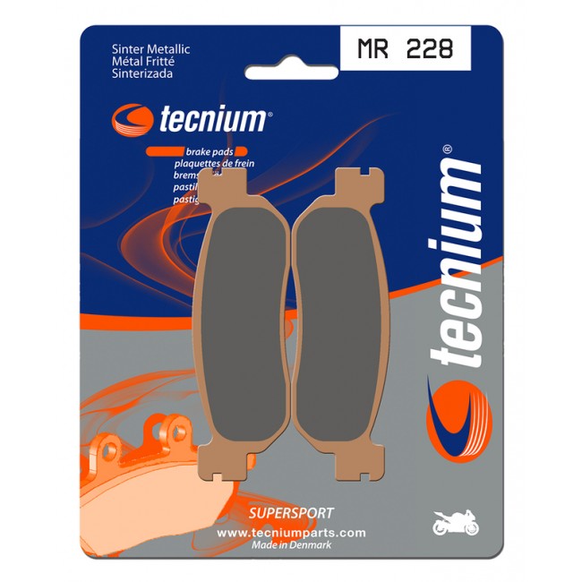 Plaquettes de frein arrière Tecnium MR228